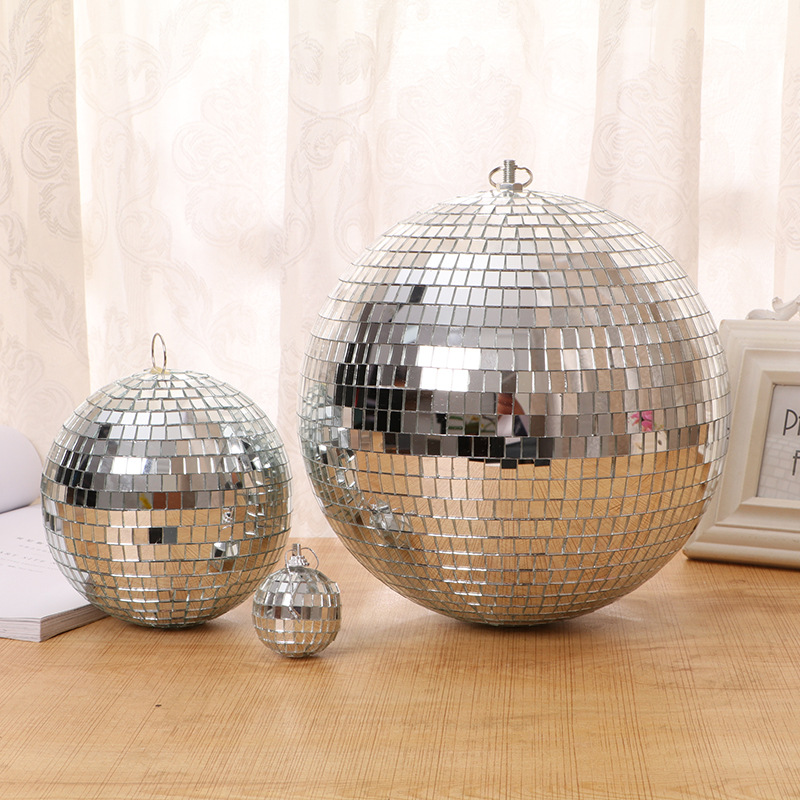 Lighting Effect Home Decor - Bola Cermin Disko Bola Mengkilap Pesta