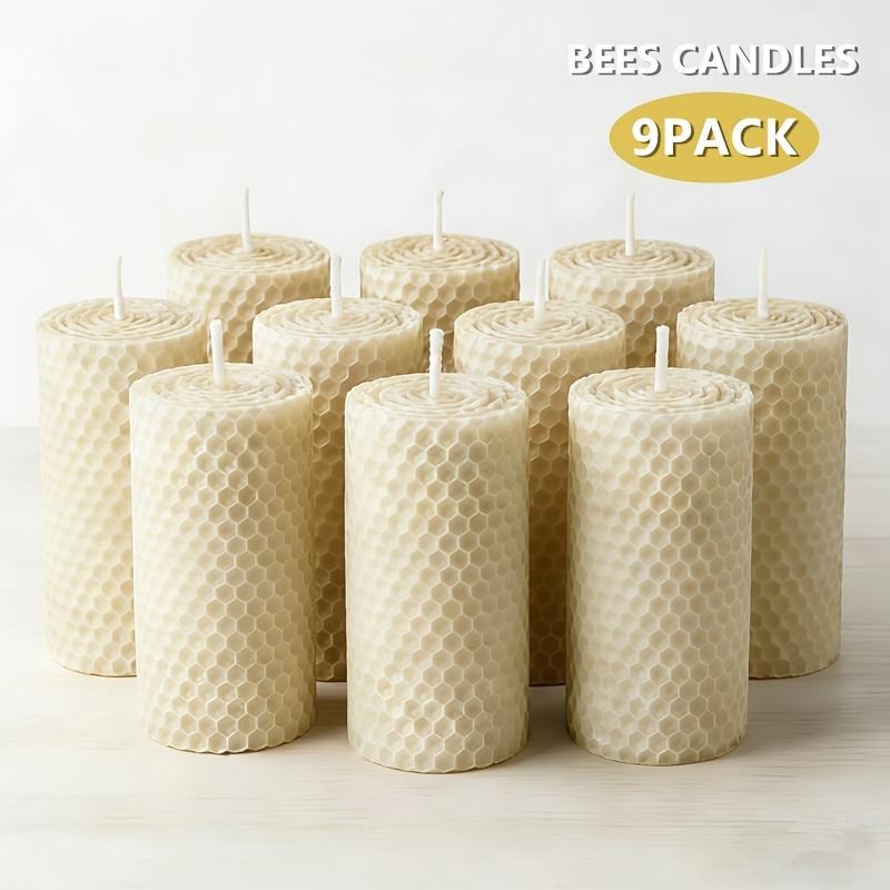 Lighting Decoration For Wedding - Set 9 buah lilin lebah asli