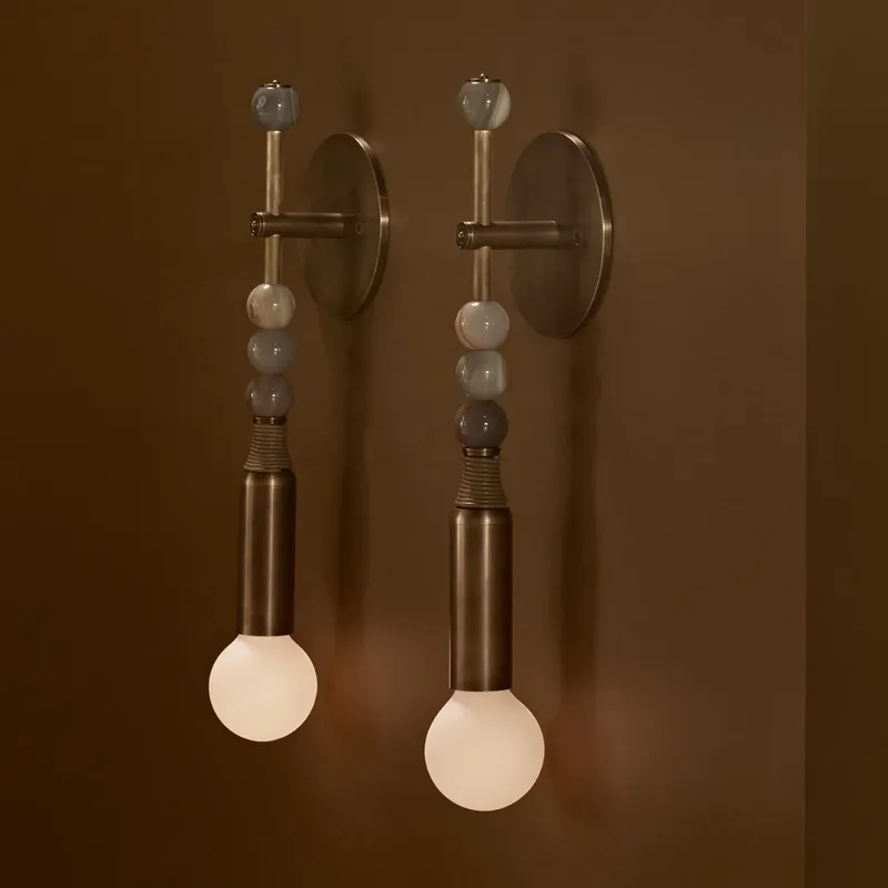 Lighting Decor In Room - Desain Dekoratif Rumah Vintage Nordik untuk