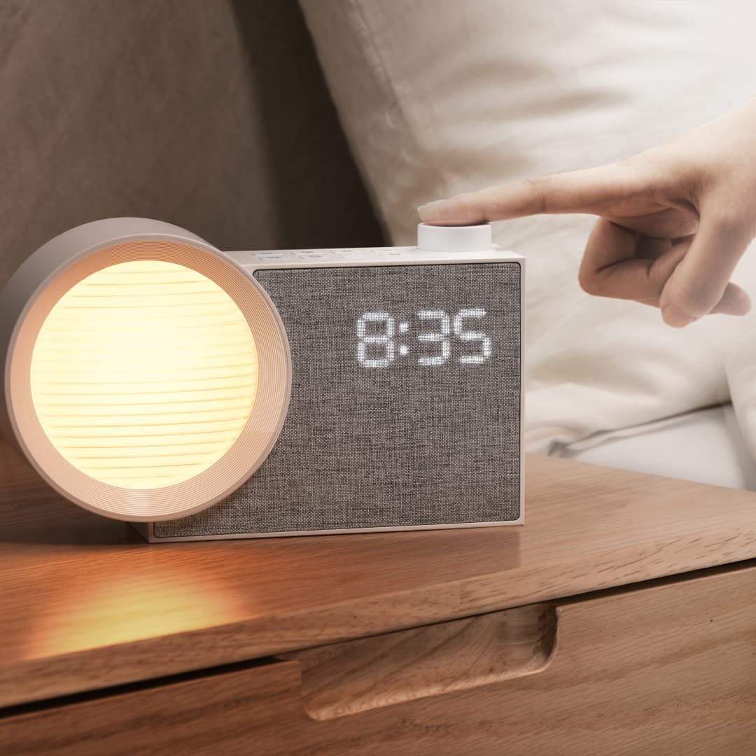 Lighting Decor In Room - Jam Alarm LED WILIT dengan Lampu