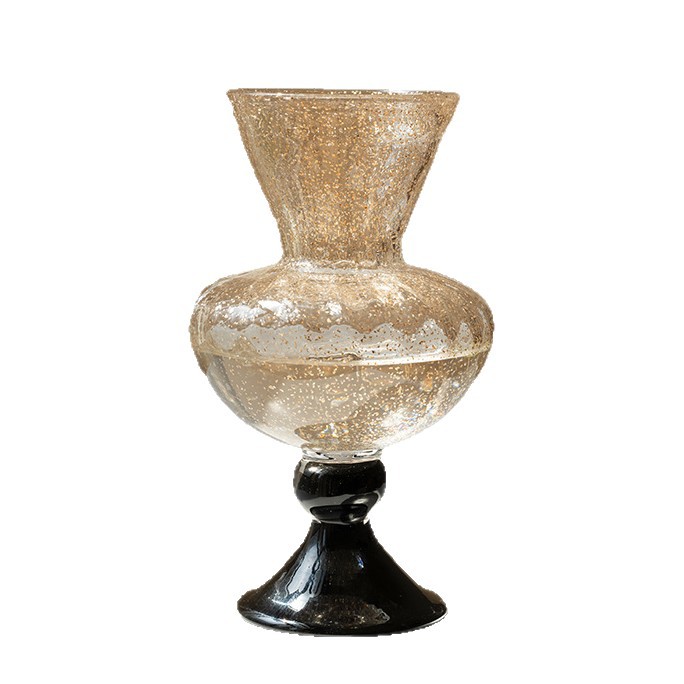 Lighting Decor For Living Room - Ornamen vas kaca kuno Prancis, rangkaian