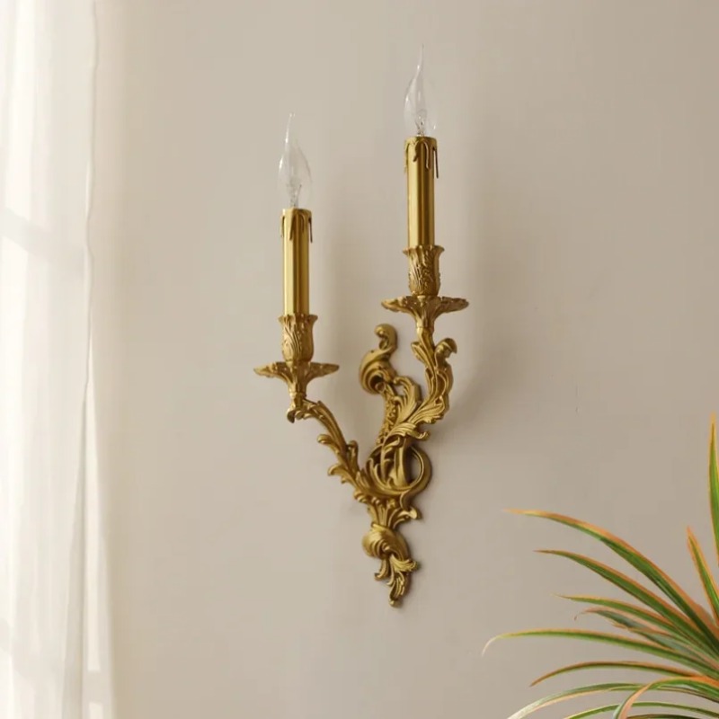 Foyer Lighting Wall Decor - Lampu Dinding Tembaga Nordik untuk Ruang