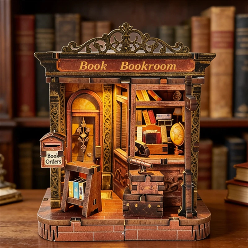 2026 DIY Miniatur Rumah Kayu J - Japanese Lighting Decor ulasan dan harga