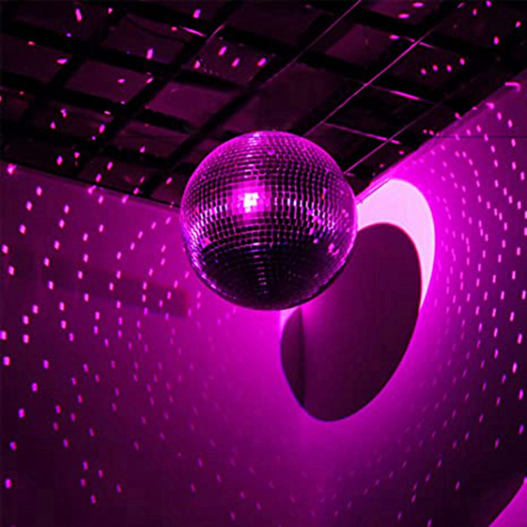 AA05 6X Bola Disko Cermin Pera - Lighting Effect Home Decor ulasan dan harga
