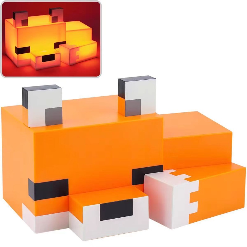 Lampu Malam Rubah Lucu, Lampu  - Lighting Decor Minecraft ulasan dan harga