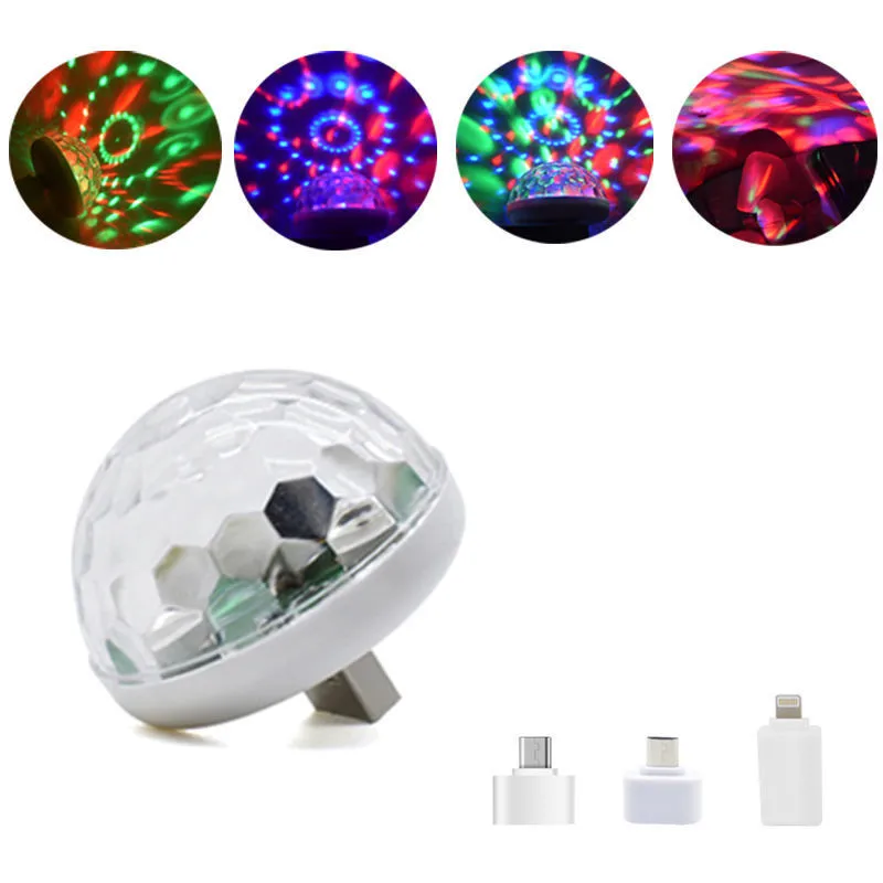Lampu Panggung Disko Mini USB  - Lighting Effect Home Decor ulasan dan harga