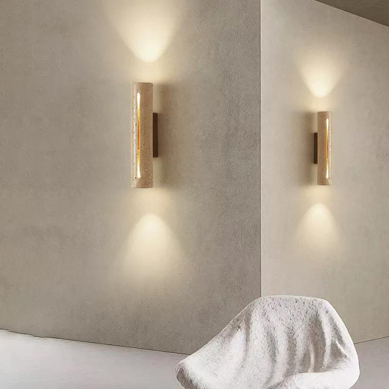 Lampu Dinding Batu Travertine  - Decor Lighting Cy ulasan dan harga