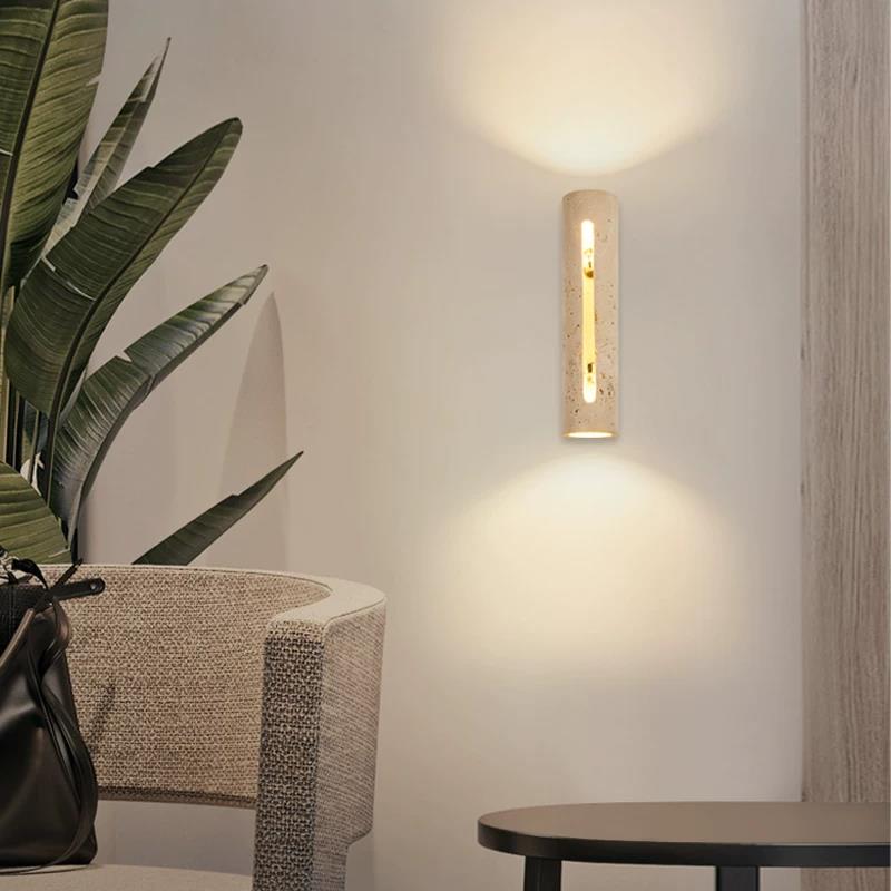 Lampu Dinding Batu Travertine  - Decor Lighting Cy ulasan dan harga