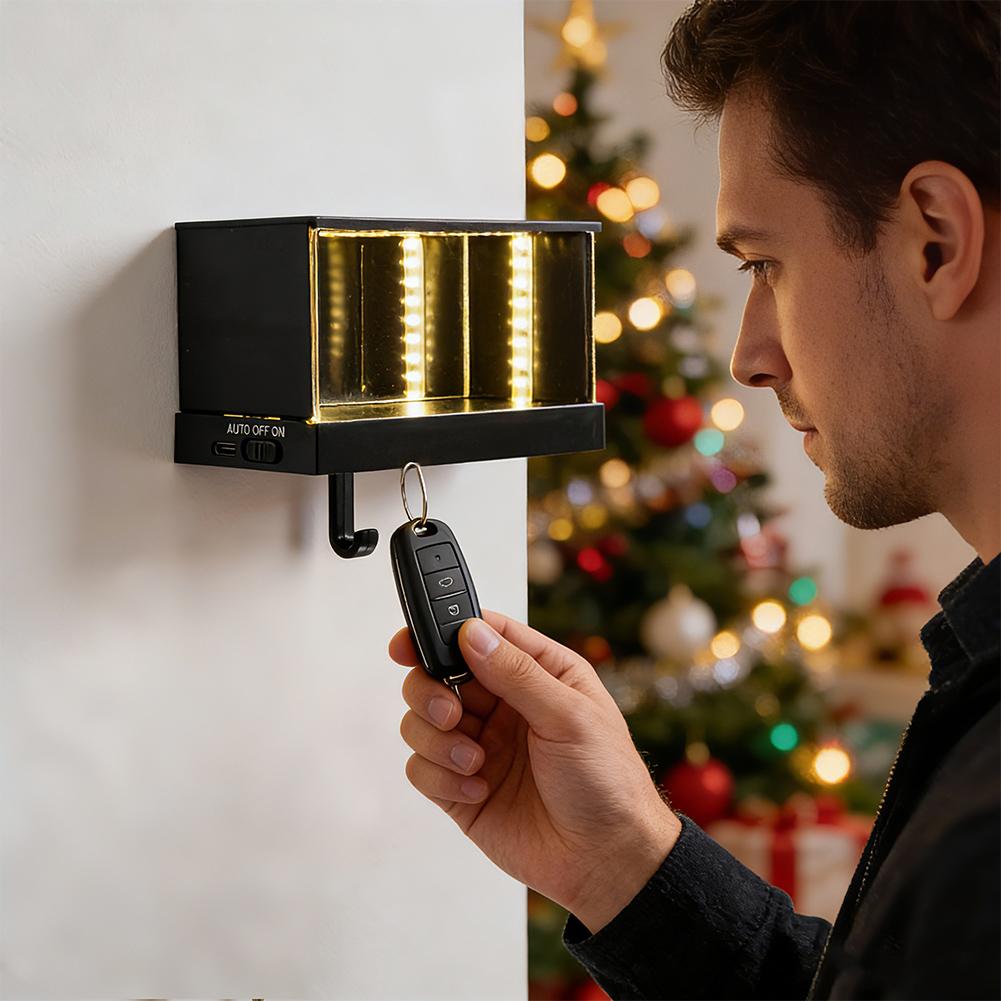 Gantungan Kunci Infinity Garag - Lighting Effect Home Decor ulasan dan harga