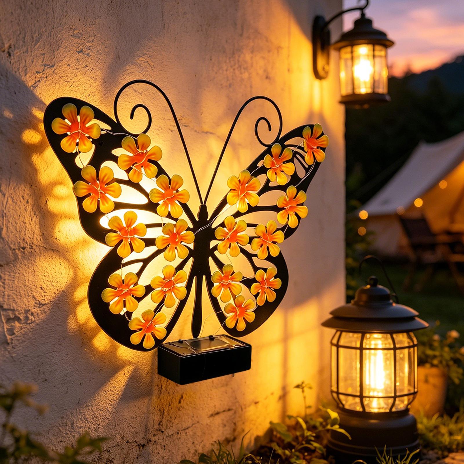 Lampu Dinding Logam Tenaga Sur - Lighting Metal Wall Decor ulasan dan harga