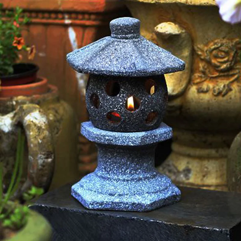 Lampu Batu Imitasi Keramik Gay - Japanese Lighting Decor ulasan dan harga