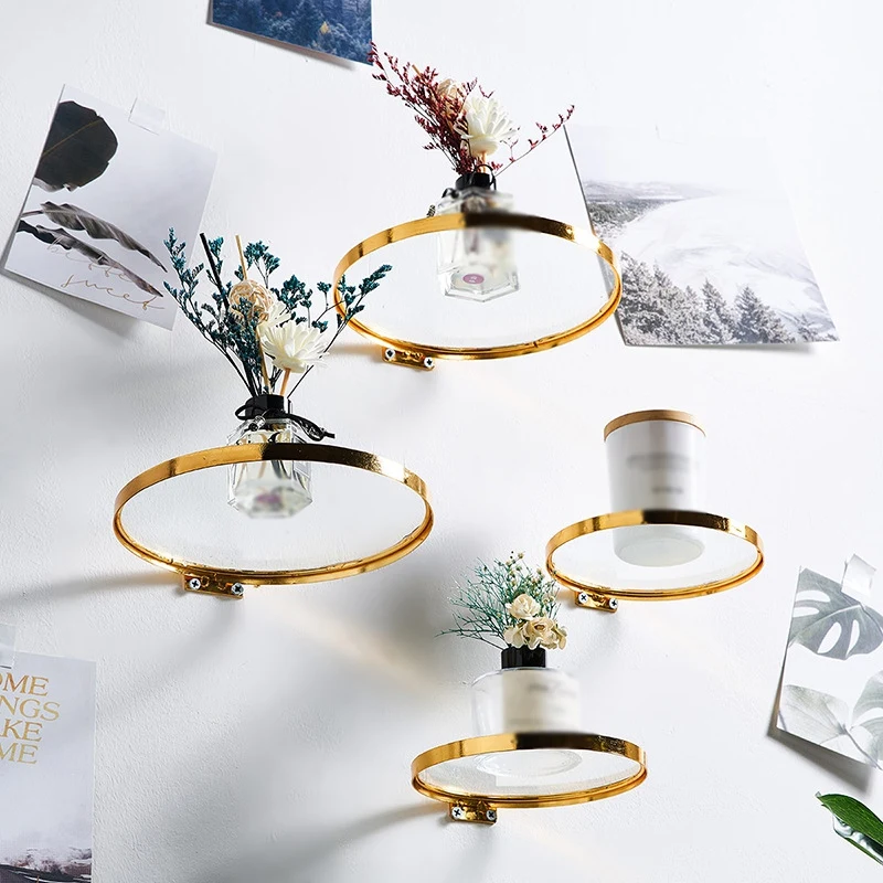 Hiasan Dinding Bulat Kerajinan - Lighting Metal Wall Decor ulasan dan harga