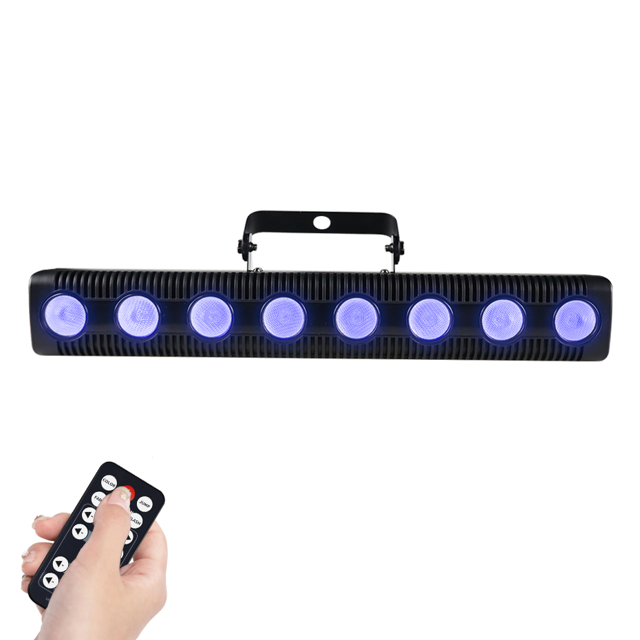 ALIEN 8 LED RGBW 4IN1 DMX Lamp - Lighting Effect Home Decor ulasan dan harga
