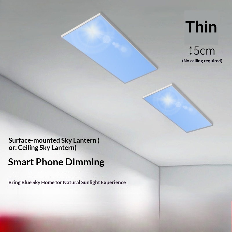 Lampu Langit-langit LED Akrili - Lighting Effect Home Decor ulasan dan harga