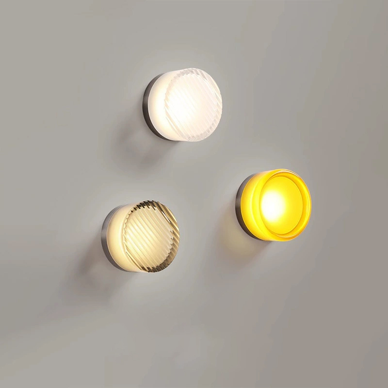Lampu Dinding Kaca Bulat Moder - Foyer Lighting Wall Decor ulasan dan harga
