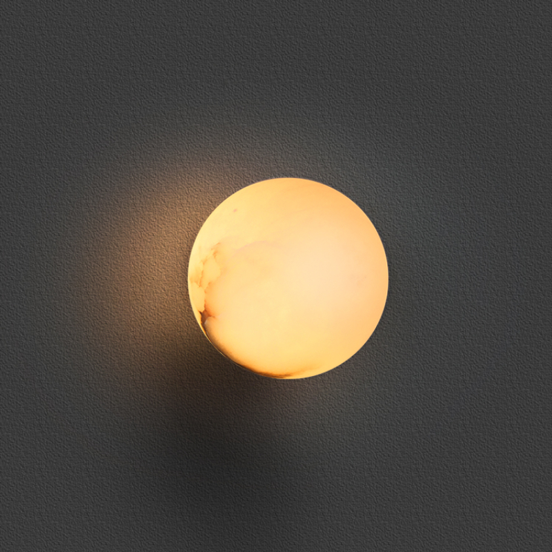 Lampu Dinding Nordic Ball Marb - Foyer Lighting Wall Decor ulasan dan harga