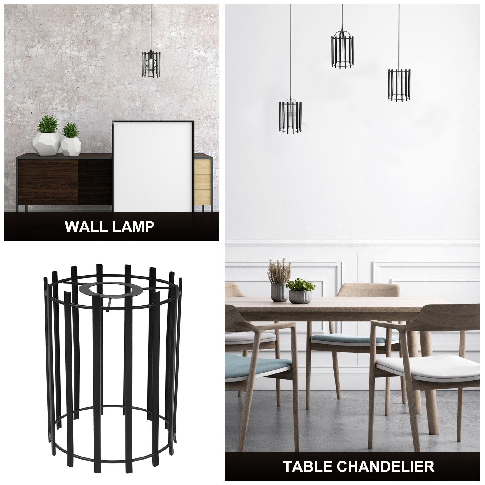 Lampu Gantung Geometris Besi M - Geometric Lamp Shade ulasan dan harga