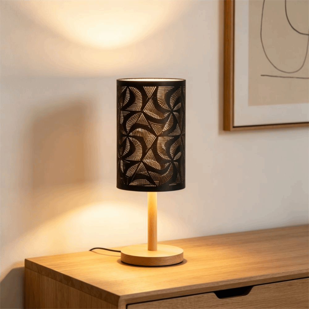 Kap Lampu Besi Sederhana Pola  - Geometric Lamp Shade ulasan dan harga