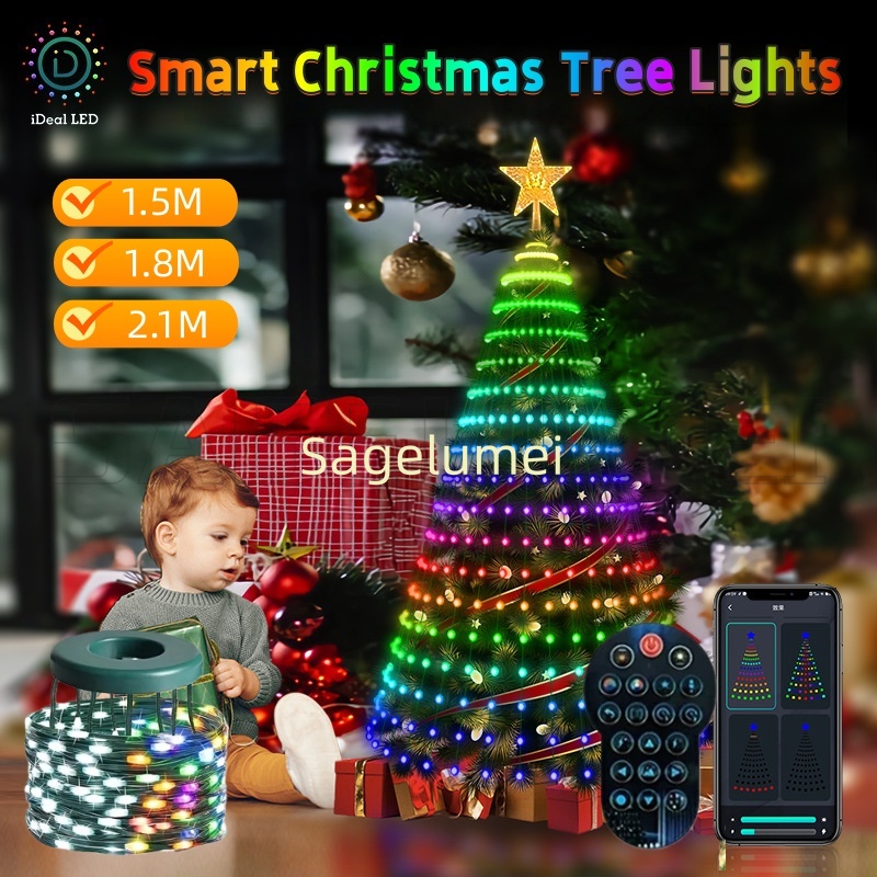 Lampu Natal RGBIC 400LED Lampu - Decor Lighting Uk ulasan dan harga