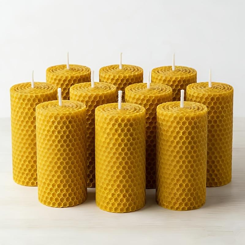 Set 9 buah lilin lebah asli bu - Lighting Decoration For Wedding ulasan dan harga