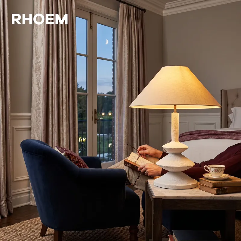 RHOEM Lampu Meja Pesaro untuk  - Lighting Decor In Room ulasan dan harga