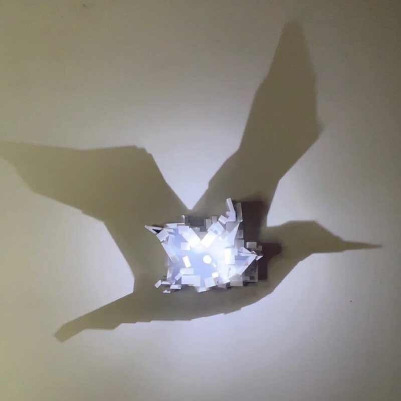 Lampu Tidur 3D Light Shadow Ni - Lighting Decor In Room ulasan dan harga