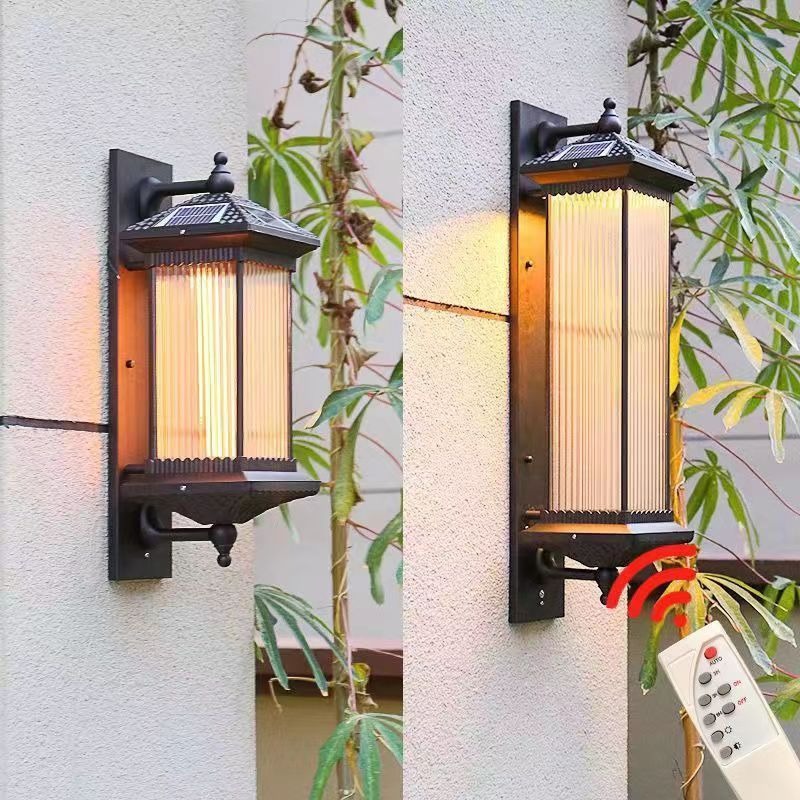 Lampu Dinding LED Tenaga Surya - Lighting Metal Wall Decor ulasan dan harga