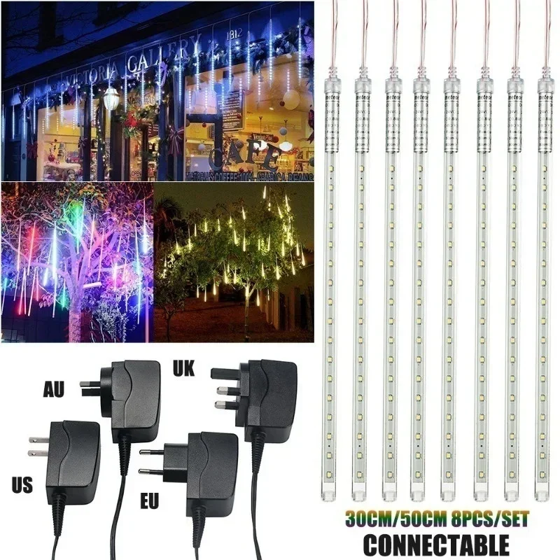 Lampu setrip LED 8 tabung huja - Decor Lighting Uk ulasan dan harga