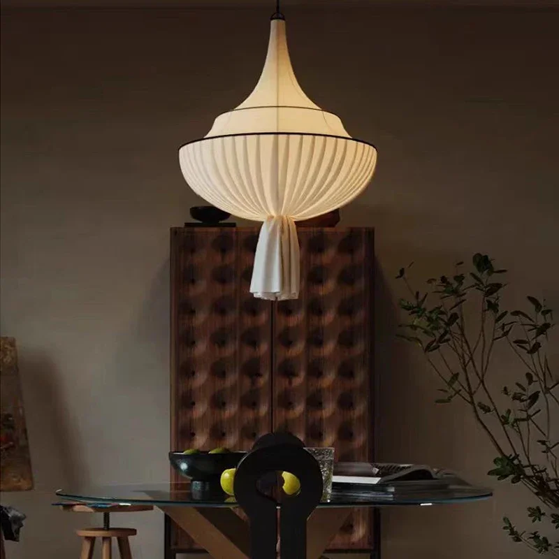 Lampu Gantung Kain Retro Jepan - Japanese Lighting Decor ulasan dan harga