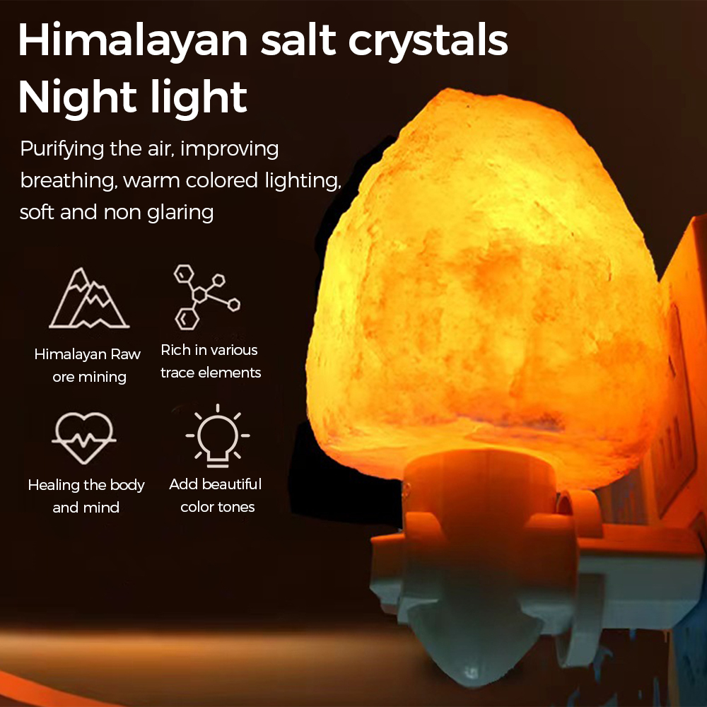 C5 Lampu Malam LED Lampu Garam - Decor Lighting Uk ulasan dan harga