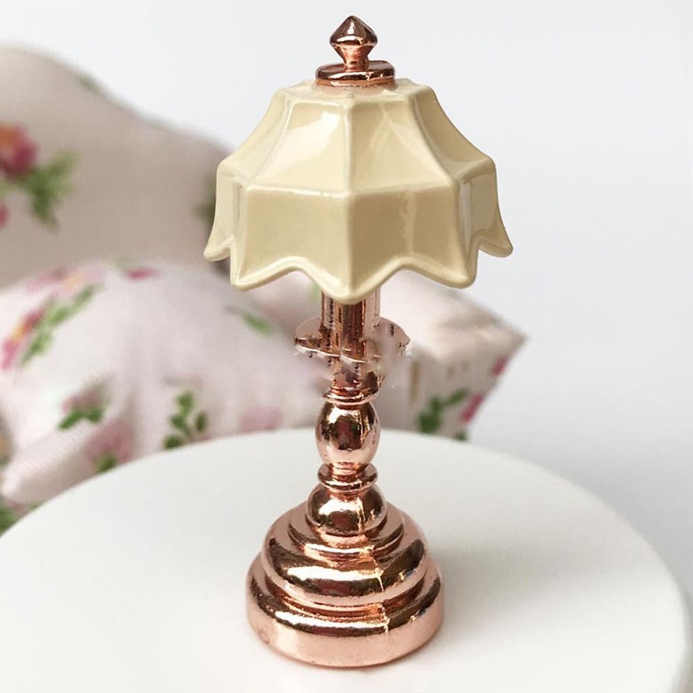 Aksesori Rumah Boneka 1:12 Dek - Lighting Metal Wall Decor ulasan dan harga