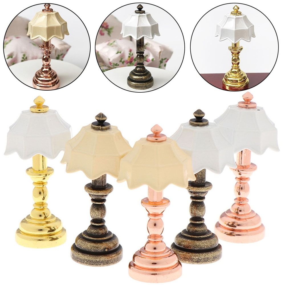 Aksesori Rumah Boneka 1:12 Dek - Lighting Metal Wall Decor ulasan dan harga