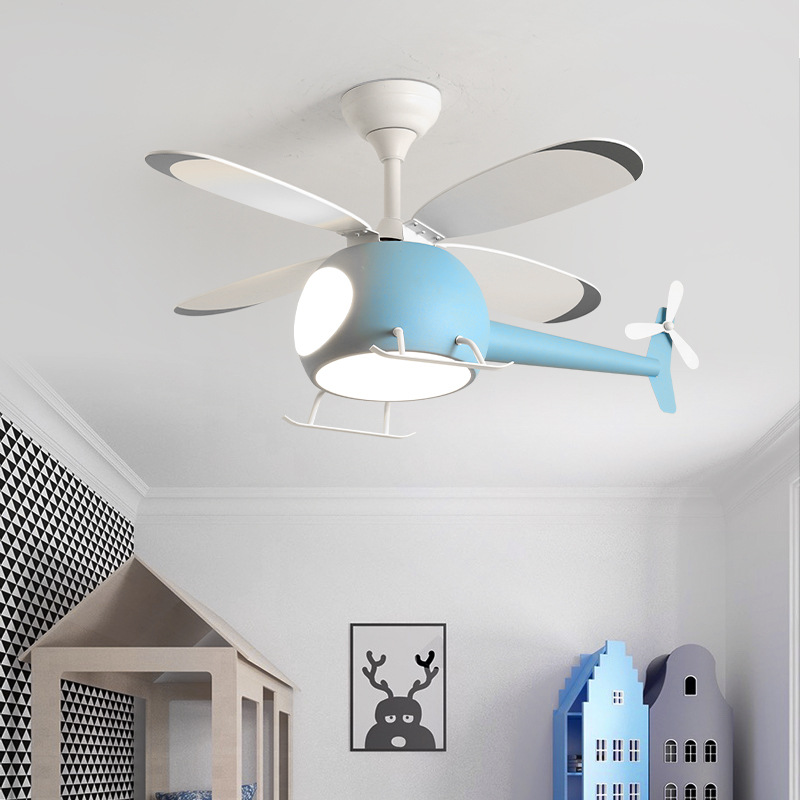 Lampu Kipas Pesawat Kartun Kre - Lighting Decor In Room ulasan dan harga
