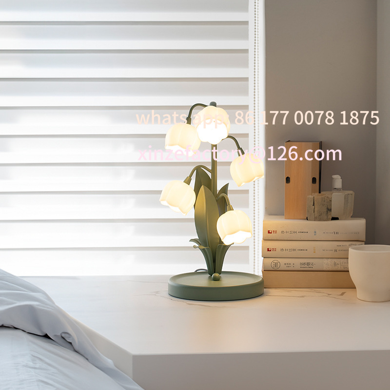 Lampu Meja Bunga LED yang Dapa - Decor Lighting Cy ulasan dan harga