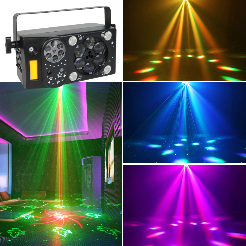 HCWE LED 7 In 1 Bola Ajaib Lam - Lighting Effect Home Decor ulasan dan harga