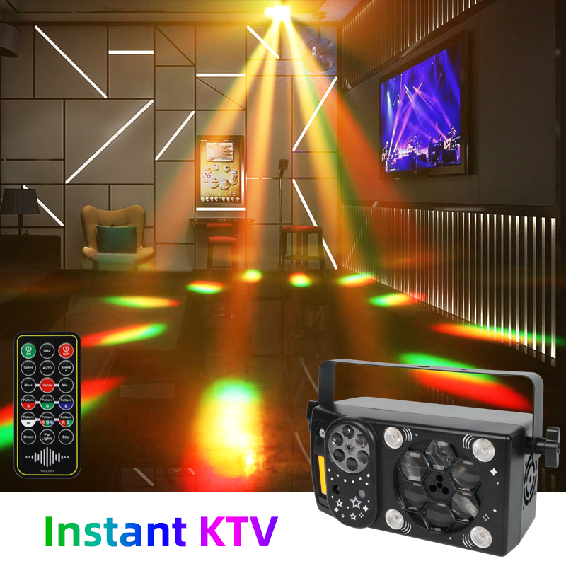HCWE LED 7 In 1 Bola Ajaib Lam - Lighting Effect Home Decor ulasan dan harga