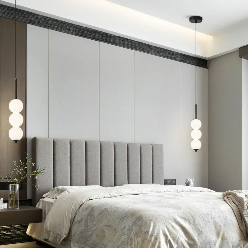 Lampu gantung LED kaca minimal - Foyer Lighting Wall Decor ulasan dan harga