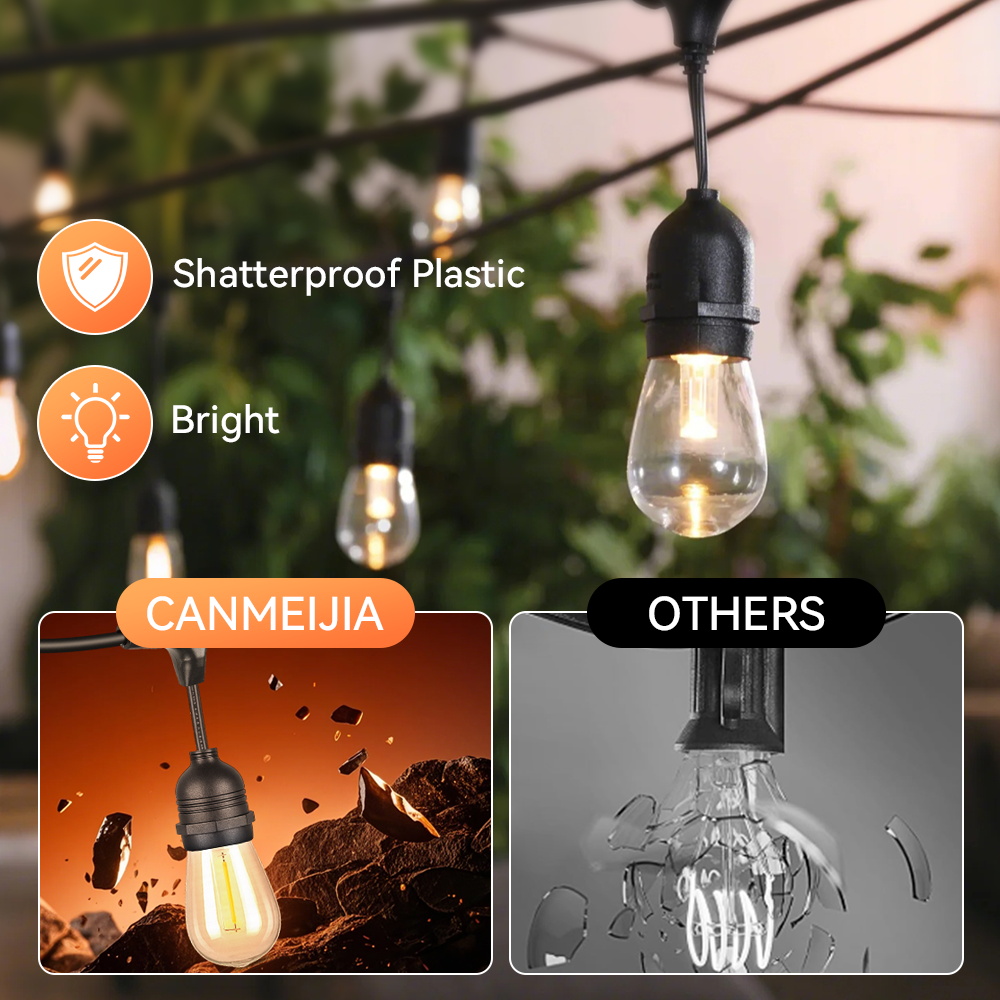 E27 Lampu Tali Luar Ruangan Bo - Decor Lighting Uk ulasan dan harga