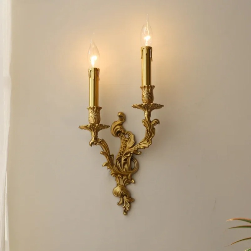 Lampu Dinding Tembaga Nordik u - Foyer Lighting Wall Decor ulasan dan harga