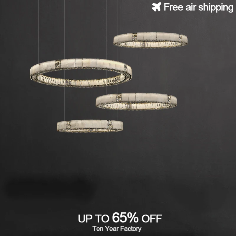 Lampu Chandelier LED Modern Em - Elements Lighting Decor ulasan dan harga