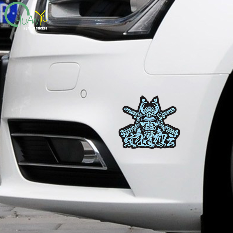 JDM stiker mobil Samurai Kanji - Japanese Lighting Decor ulasan dan harga